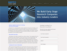 Tablet Screenshot of nanotechvc.com
